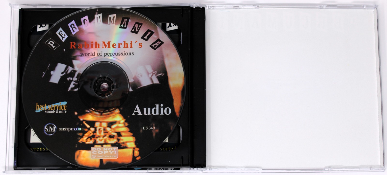 Best Service Percumania Rabih Merhi Sample/Sound Library/Sampling Double CD