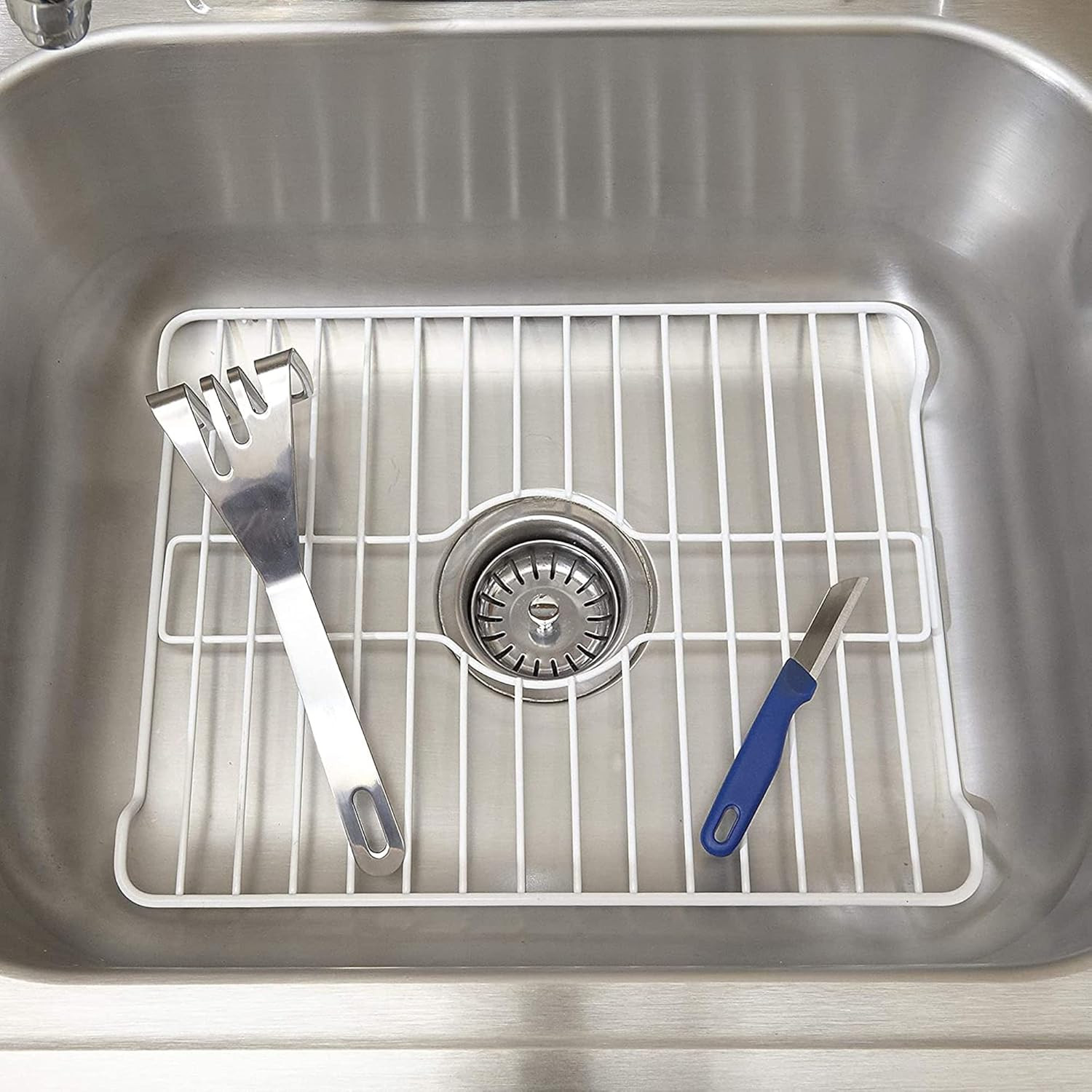 Small White Sink Protector