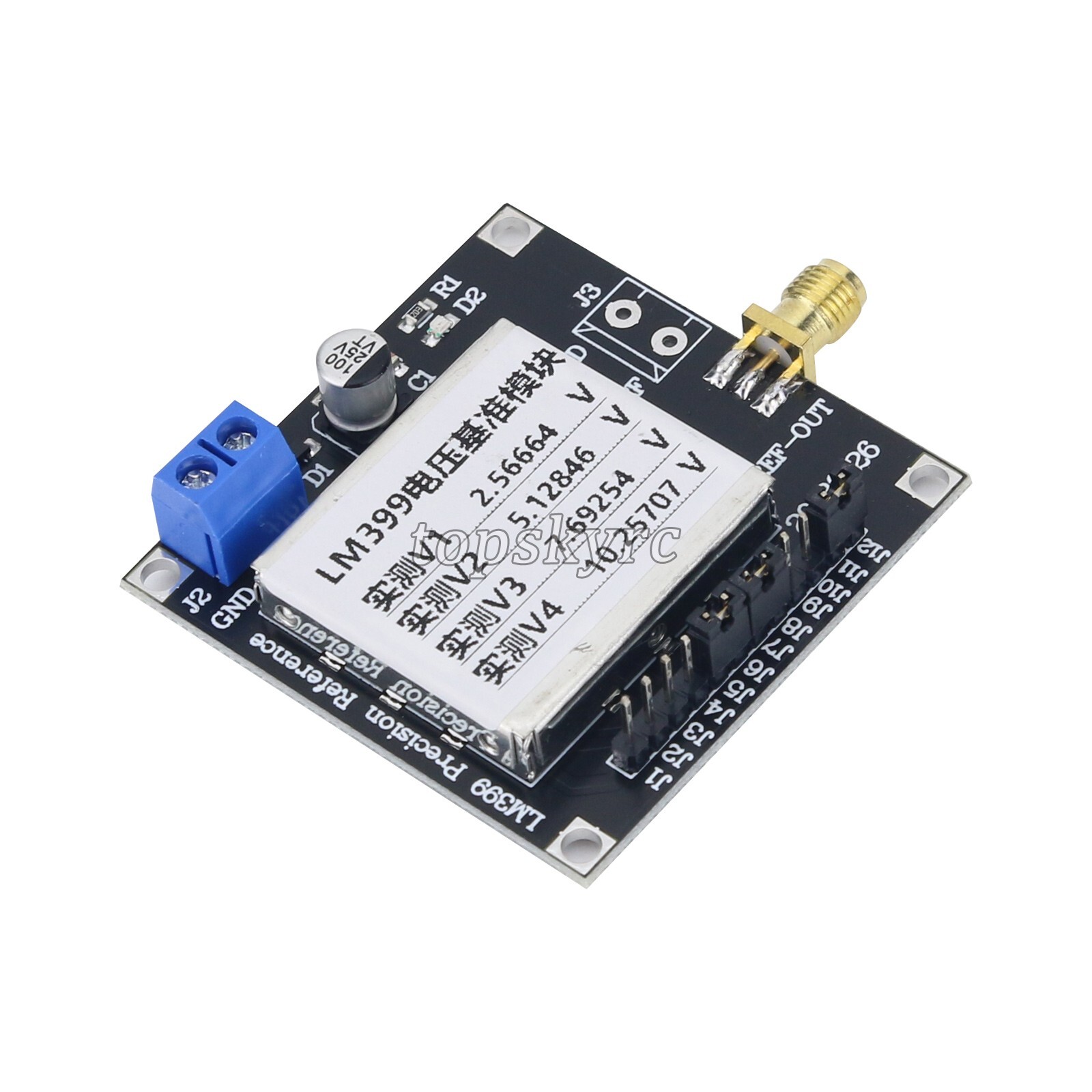 LM399 Voltage Reference 2.5V/5V/7.5V/10V Output High Precision for Calibration