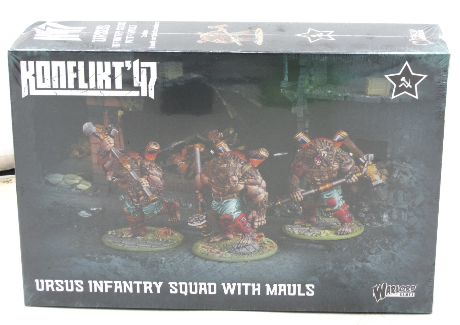Konflikt '47 452010802 Ursus Infantry Squad with Mauls (Soviet) Bear Troopers