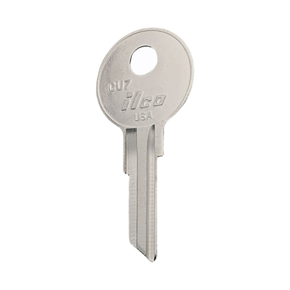 CU7 Key Blank  Nickel