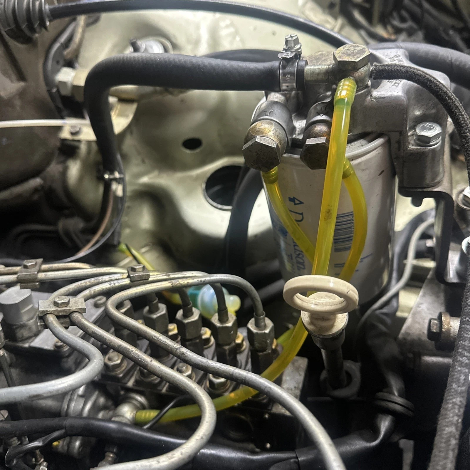 Mercedes-Benz W123 W126 Diesel Fuel Lines - OM617 - 300D 300TD 300SD