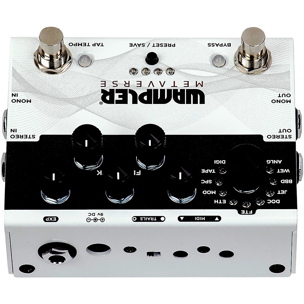 Wampler Metaverse MultiDelay Effects Pedal White