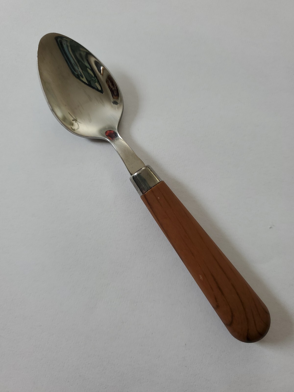 Quid Novi Brown Corsica Tiny Serving Spoon 5.12" long 1 Count Faux Wood Handle