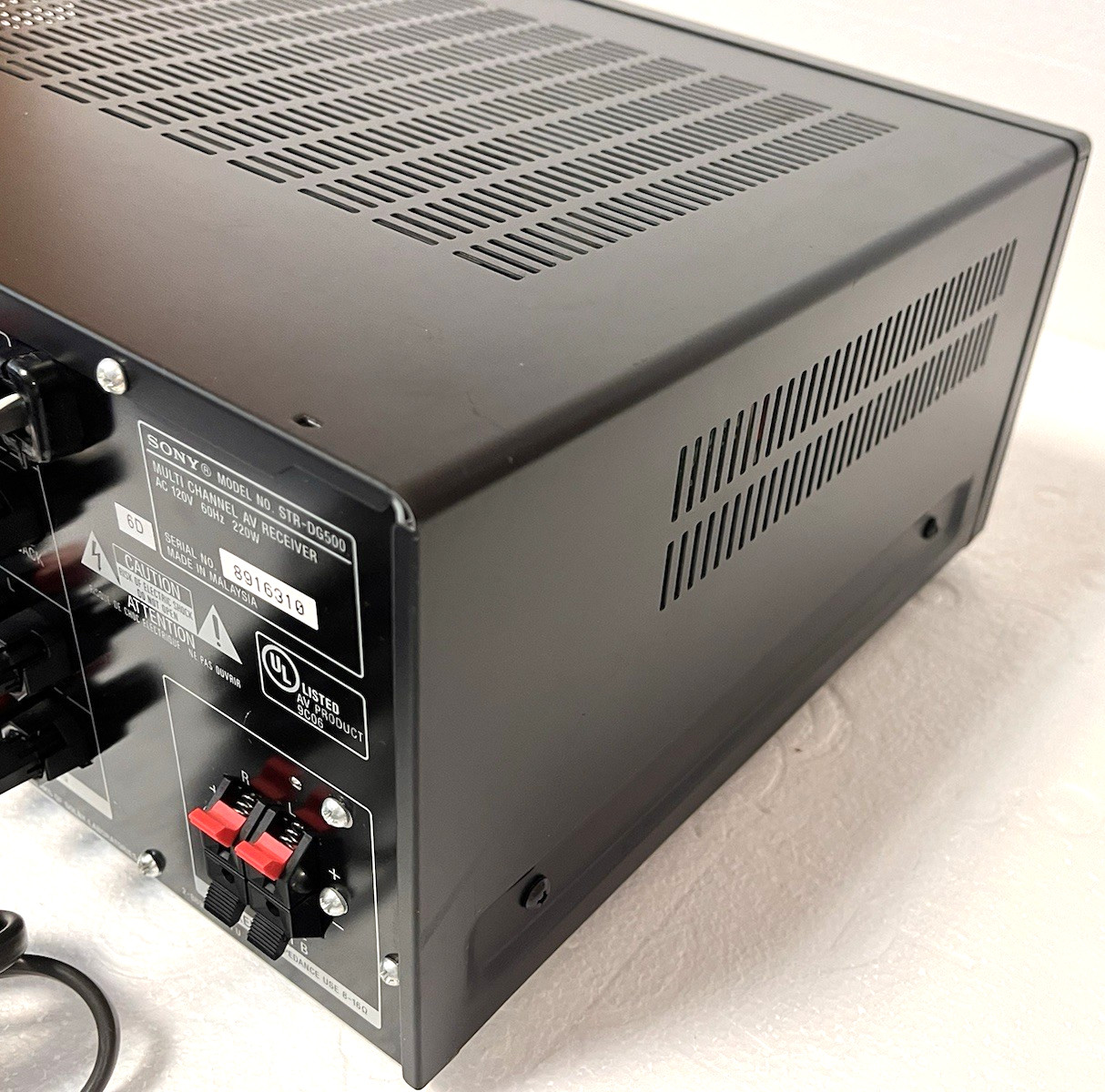 Sony STR-DG500 Home Theater A/V Receiver Tested & Working