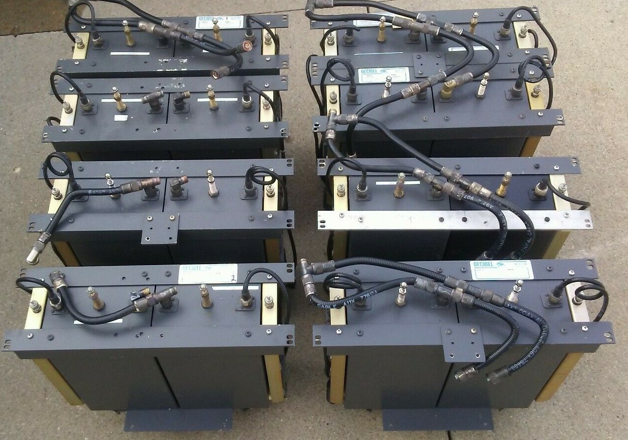 DECIBEL 5 Channels 800 MHZ COMBINER LOT (((SURPLUS!))