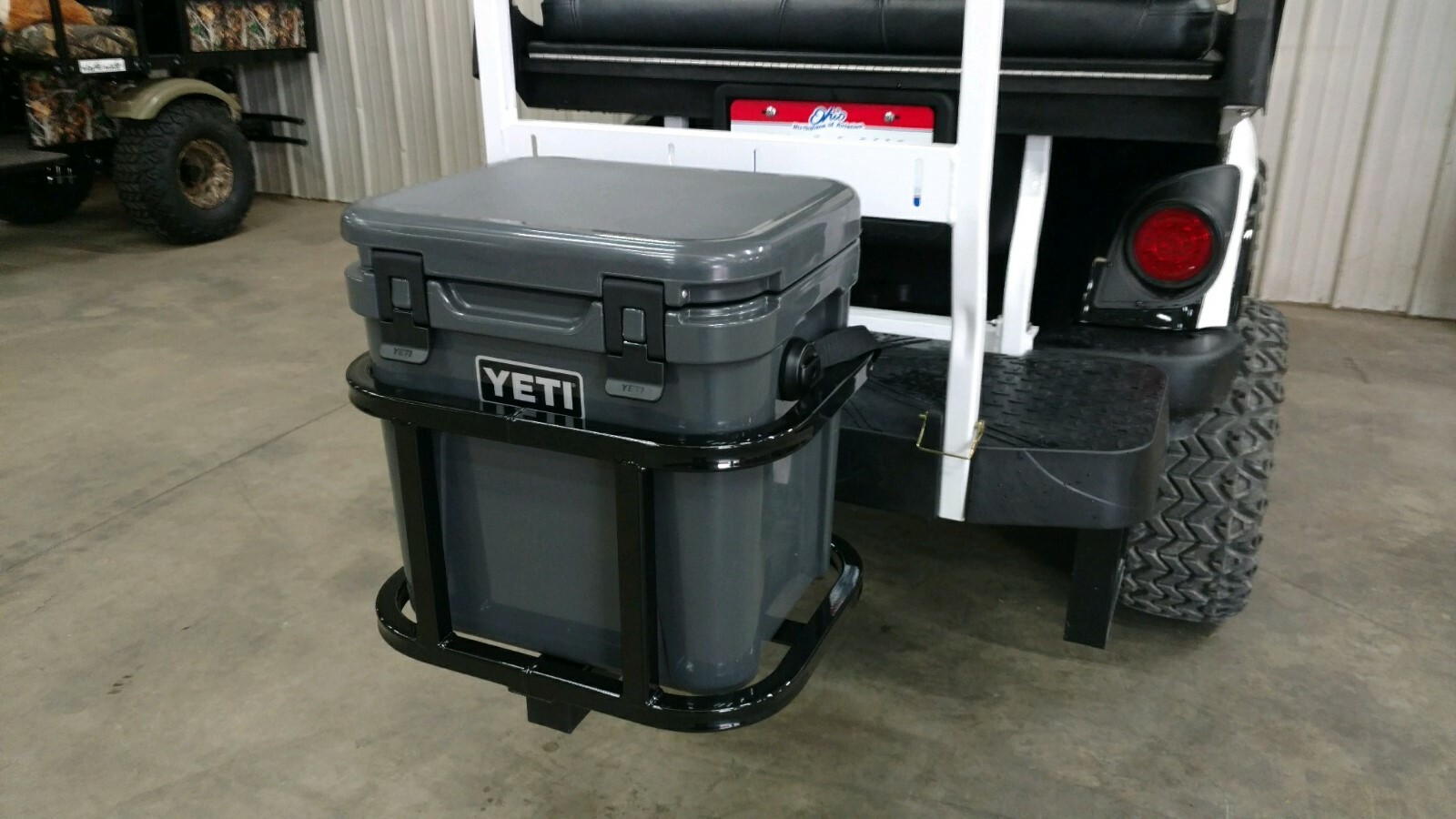 golf cart  Hitch cooler carrier for yeti 24 fits 2" receivers