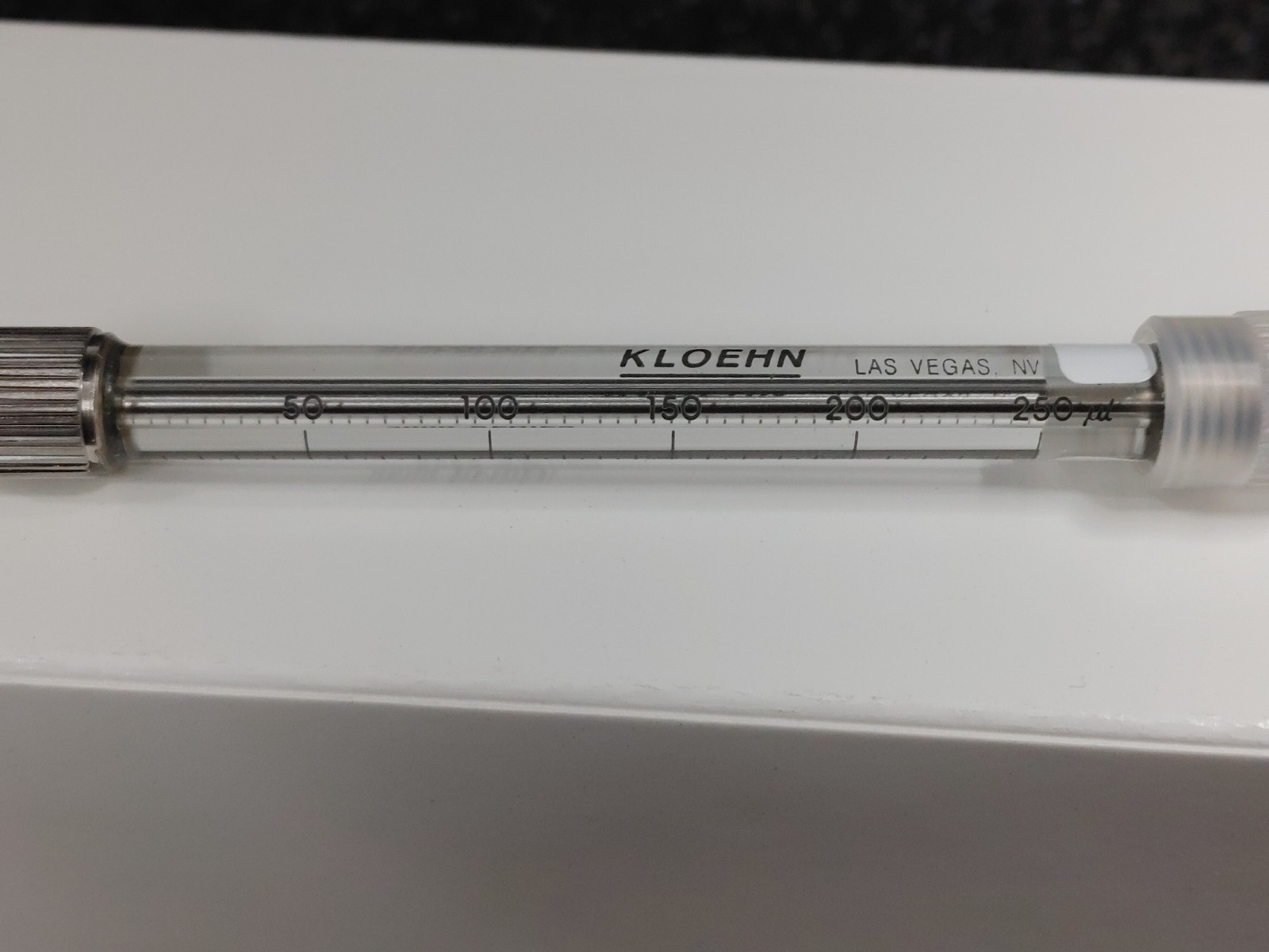 IMI NORGREN KLOEHN 3000 Series 250µL Gas Tight Manual Syringe