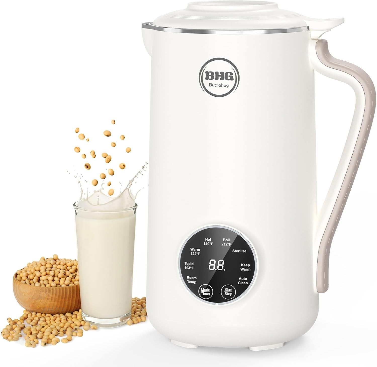 40oz Nut Milk Maker Machine Multifunctional Automatic 10 Blades Beverage Maker