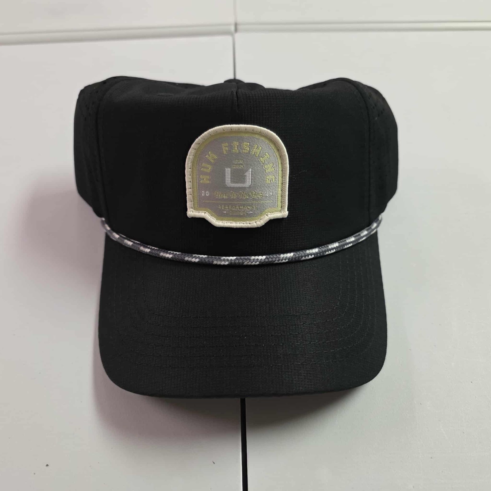 Huk Patch Performance Rope Hat Hat Cap Adjustable NWT!!