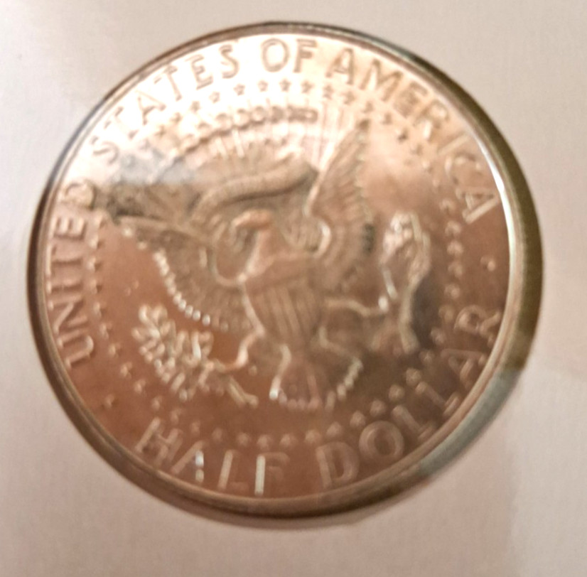 1966 & 1967 Silver Kennedy Half Dollars unc