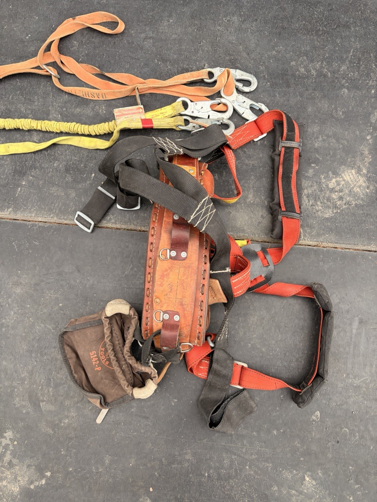 Bashlin Climbing Lineman Belt D26 No.88 Safety Fall Protection
