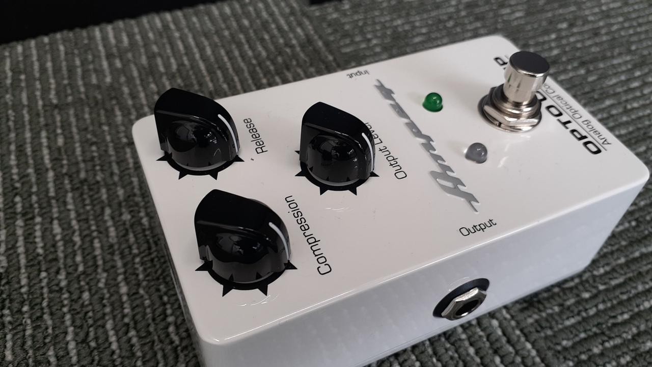Ampeg OPTO Compressor Effects Pedal Tested & Works 92292