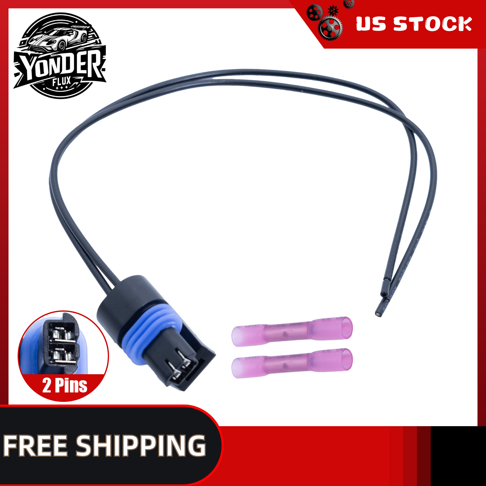 Coolant Temp Sensor Plug Connector For 4L80E Speed Sensor For Chevrolet GM Buick