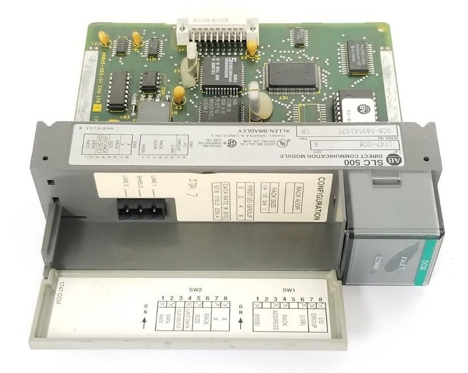 ALLEN BRADLEY 1747-DCM DIRECT COMMUNICATION MODULE 1747DCM, SER. A