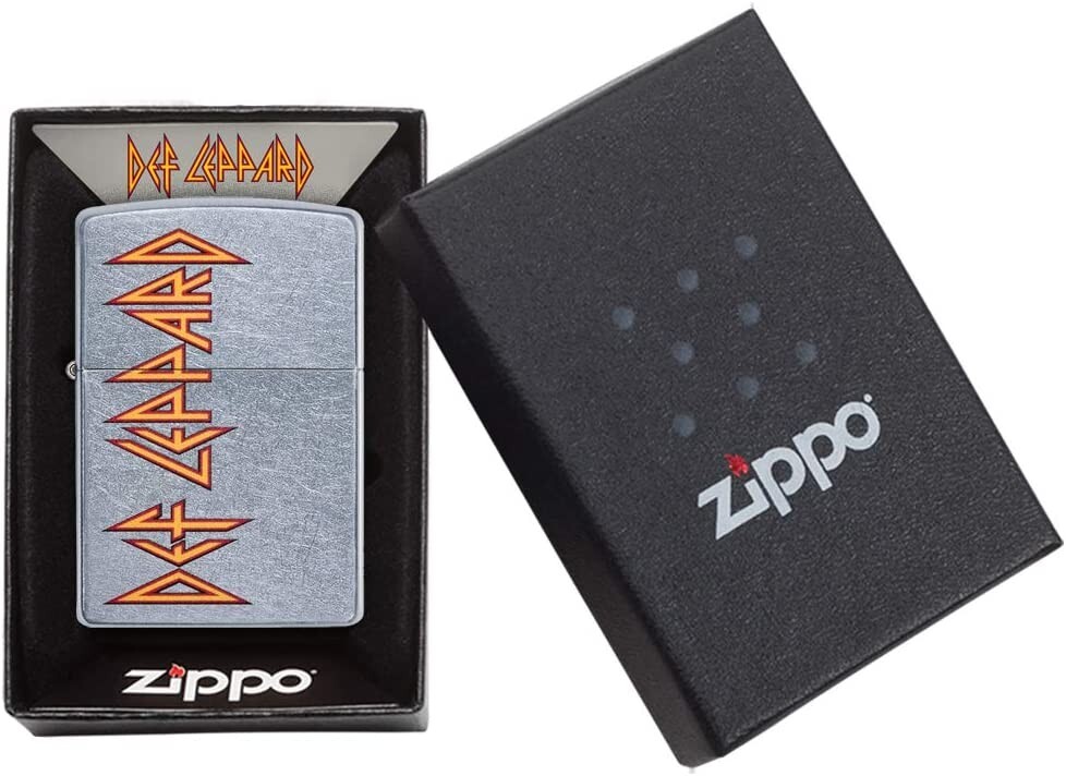 Zippo Def Leppard Street Chrome 49009