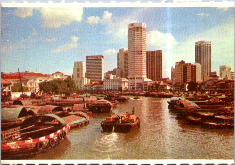 (1206 A) 8-7-2025 - Singapore - 8 MINI-SIZE 10x 7 cm "postcards"