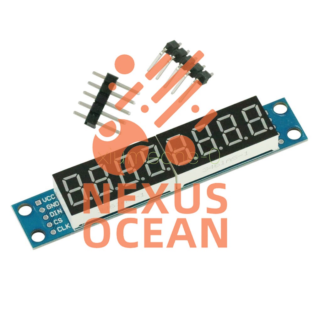 MAX7219 LED Dot matrix 8-Digit Digital Display Tube Control Module For Arduino
