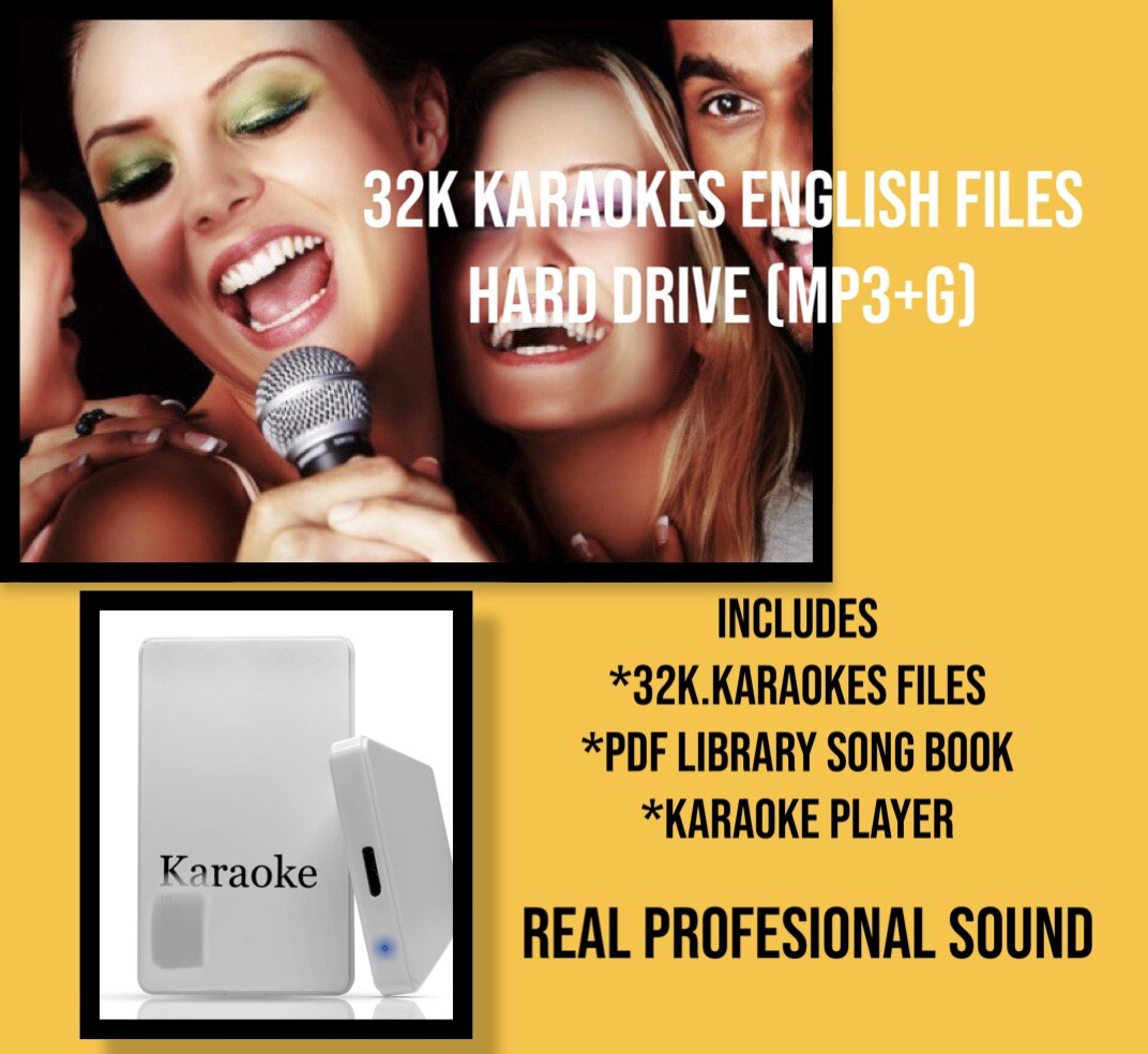 32k mp3+g English Karaokes