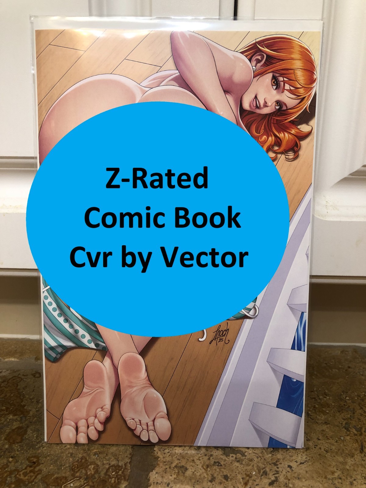 Bigg Pigg Origin "One Piece NAMI" Virgin Z-Rated Comic Variant by VECTOR NM