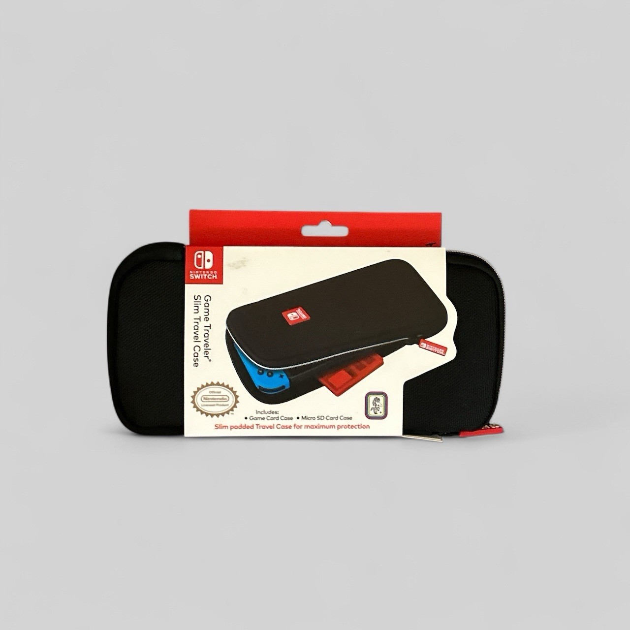 Nintendo Switch Game Traveler Slim Travel Case w/ Game Cards (Black NNS15)