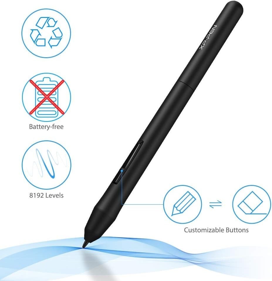 Slim XPPen Star Graphics Tablet 6x4 - Perfect for Remote Learning & Creativity