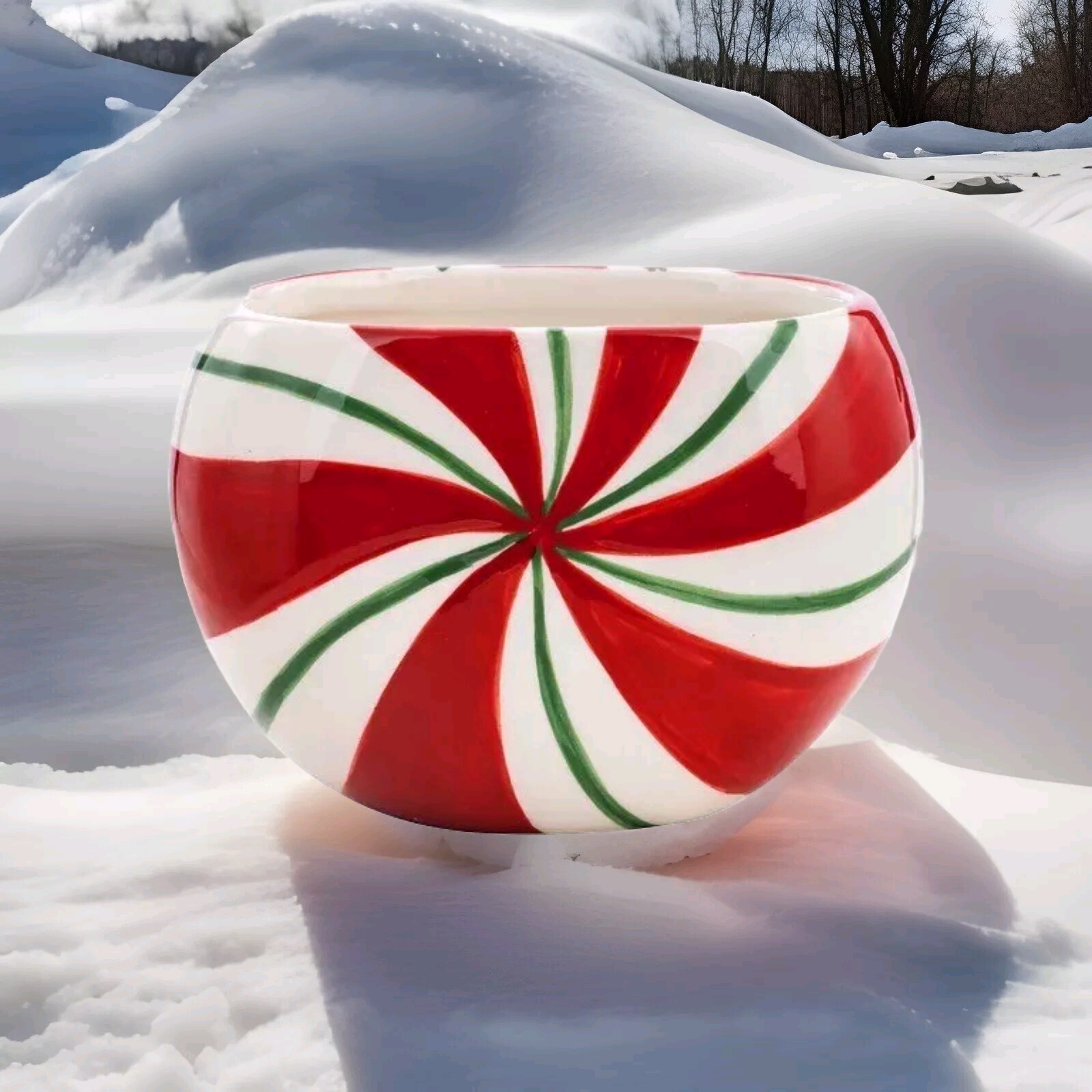 Peppermint Candy Planter