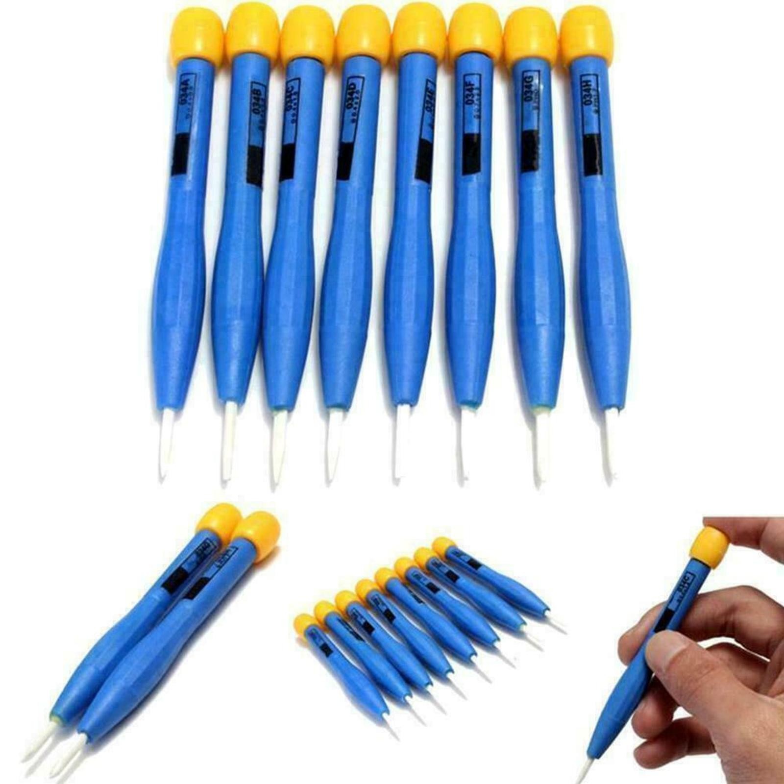 7 Different Bit Non-Magnetic&Static Screwdriver Kit Plastic Repair Tool Cer C1A5