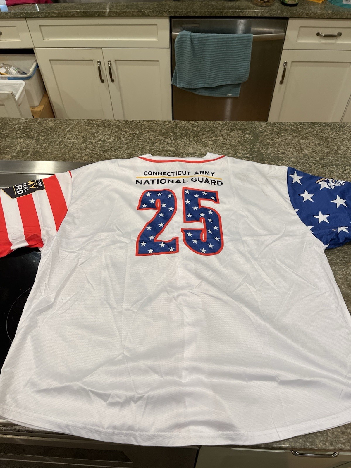 2025 SGA HARTFORD YARD GOATS - SIZE XL AVAILABLE JERSEY 4th JULY USA