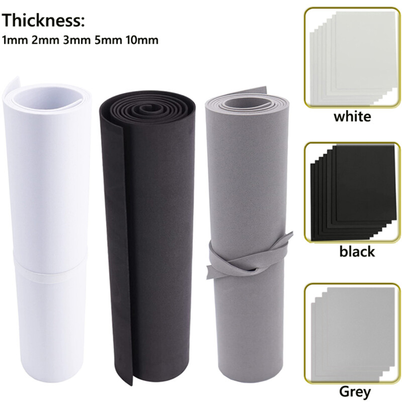 Black,White，Grey EVA foam sheets ,  eva sheets, Punch sheet , Handmade  material