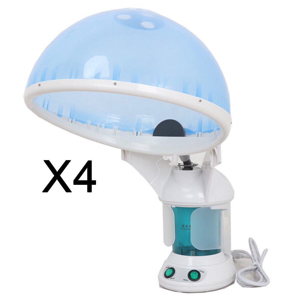 4PCS 3in1 Multifunction Ozone Hair and Facial Steamer Hair Therapy w/Bonnet Hood