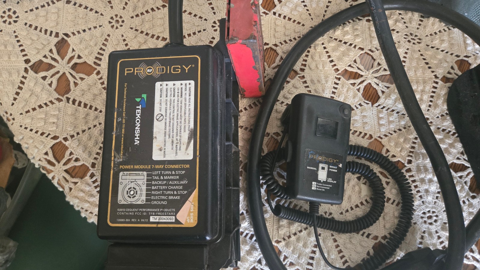 Tekonsha Prodigy RF, Plug & Play Trailer Mounted Proportional Brake Controller