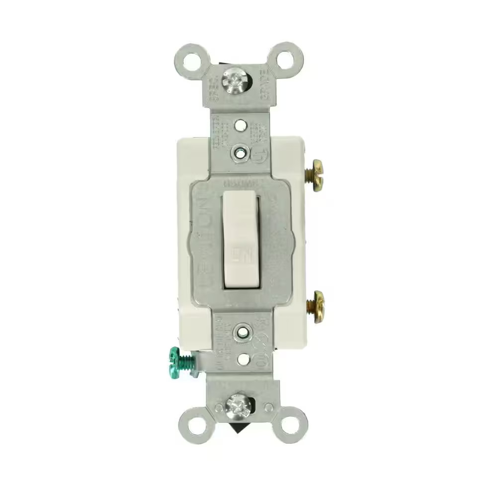 Prograde 15 Amp Lighted Specialty Switch, White 5501-LHW