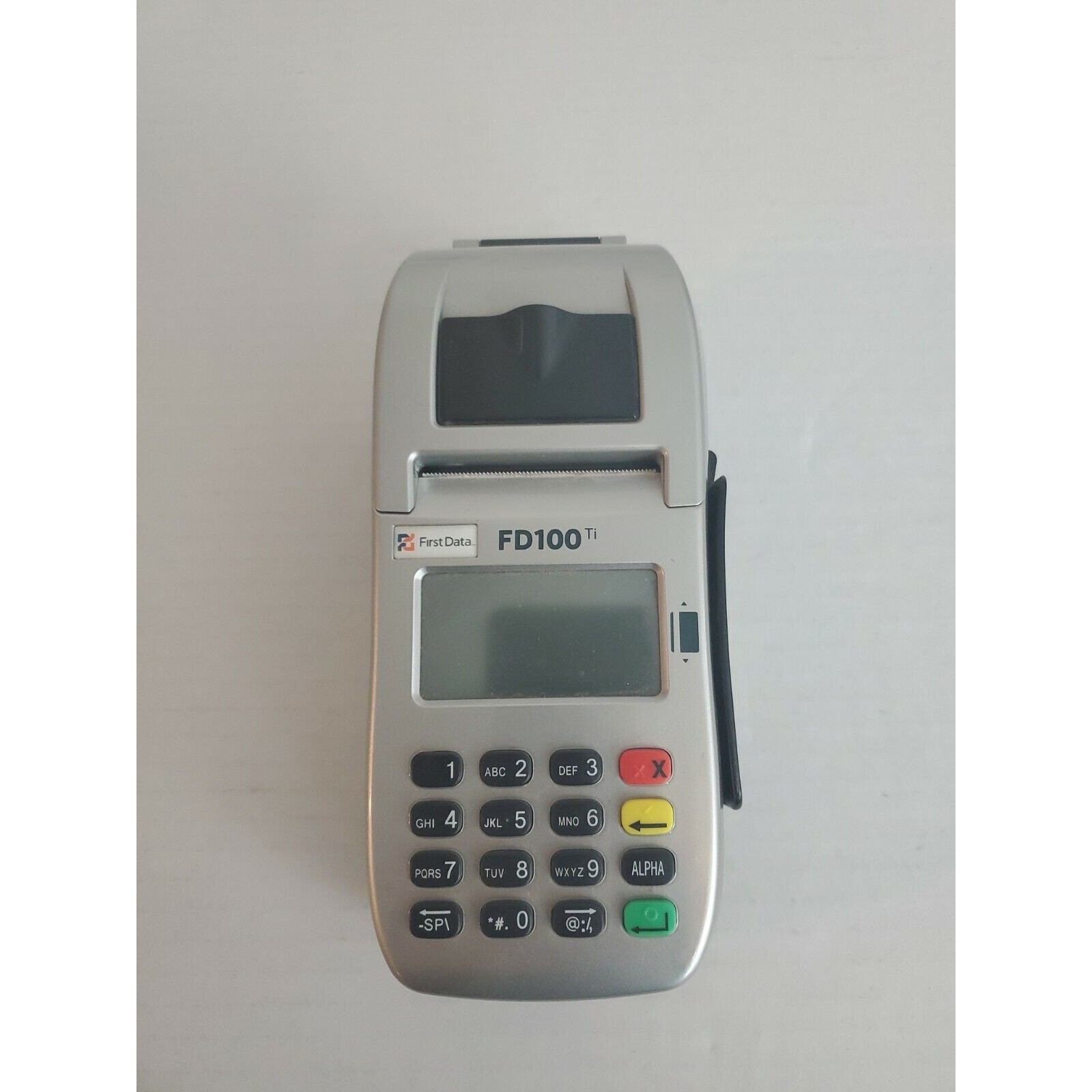FIRST DATA FD100ti Terminal Credit Card Machine NO Charger Untested