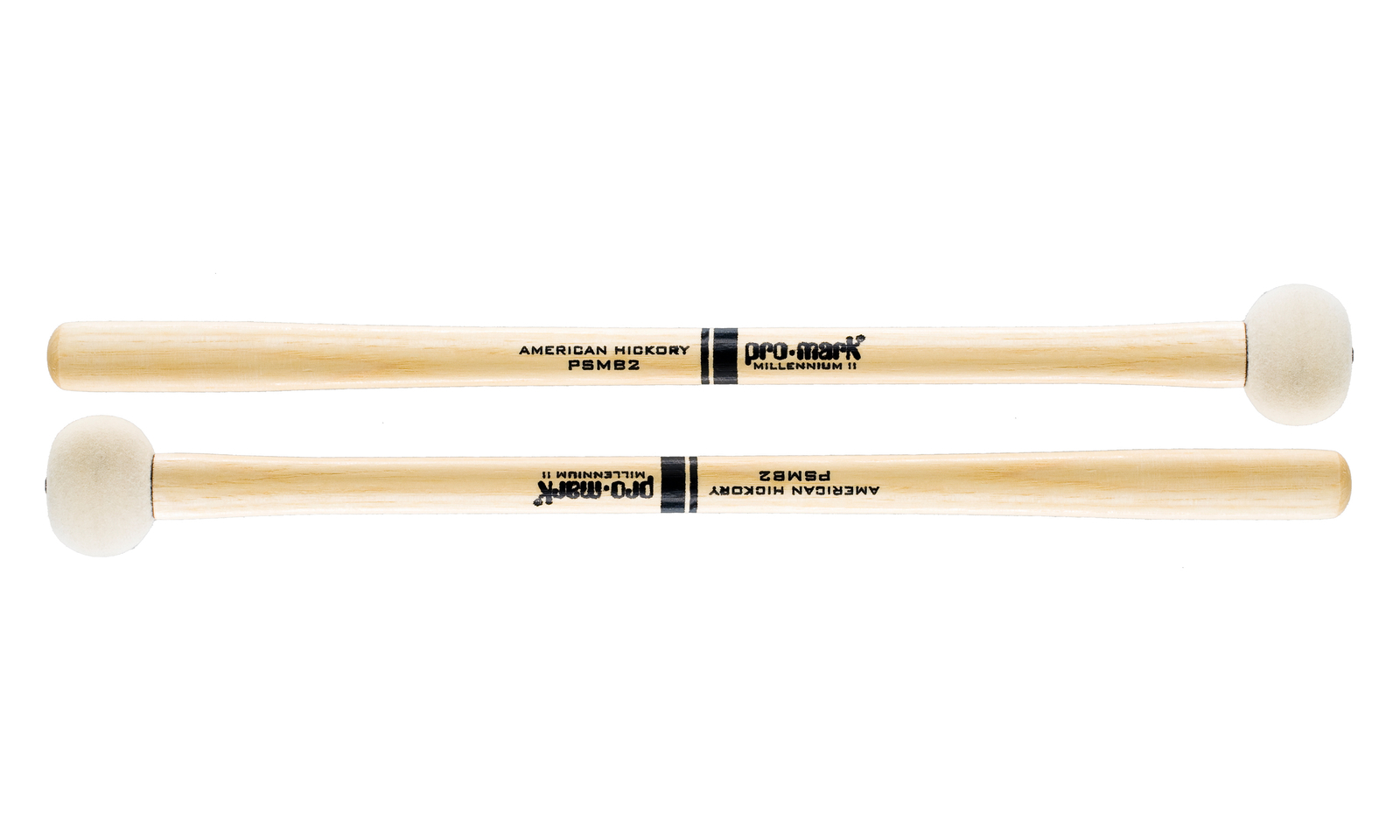 Promark Performer Marching Bass - Felt #2 Drum Mallets