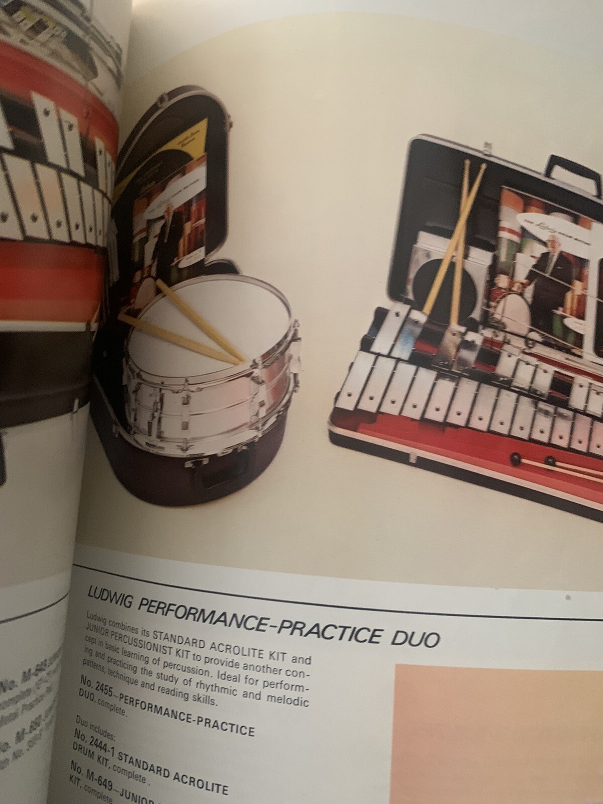 Vintage 1971 Ludwig Drums Catalog