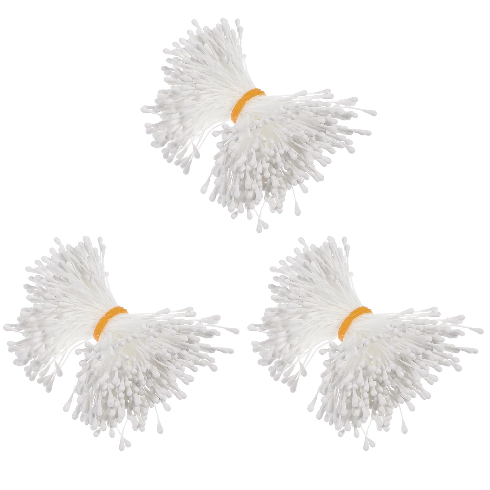 720 Pcs Flower Stamens Stamens for Flower Making Double Heads Artificial Flow...