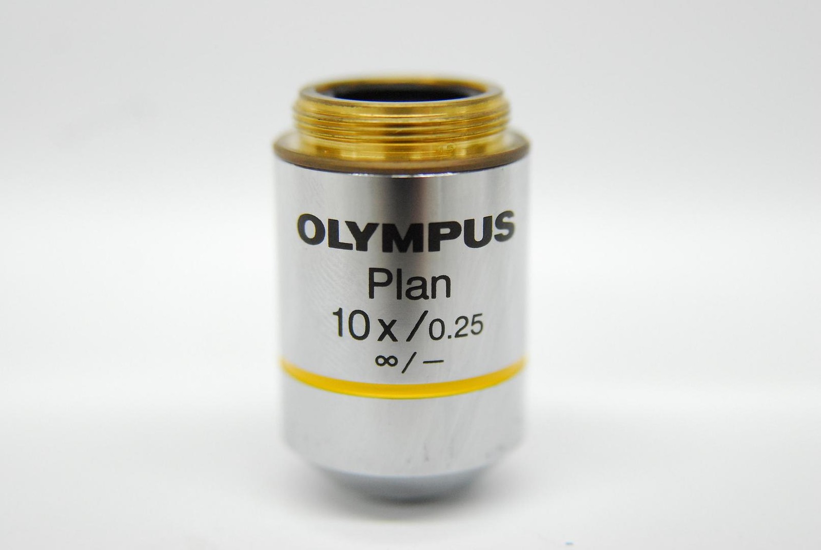 Olympus Plan 10x/0.25 ∞/- Infinity Plan Achromatic Microscope Objective