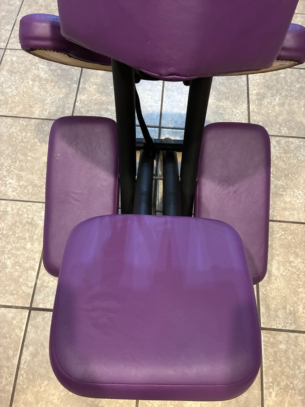 Oakworks Portal Pro 3 Portable Massage Chair Purple/Blue