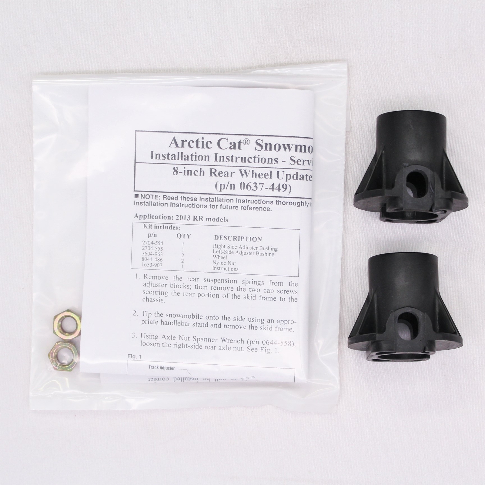 Arctic Cat Rear Wheel Update Kit Part Number - 0637-449