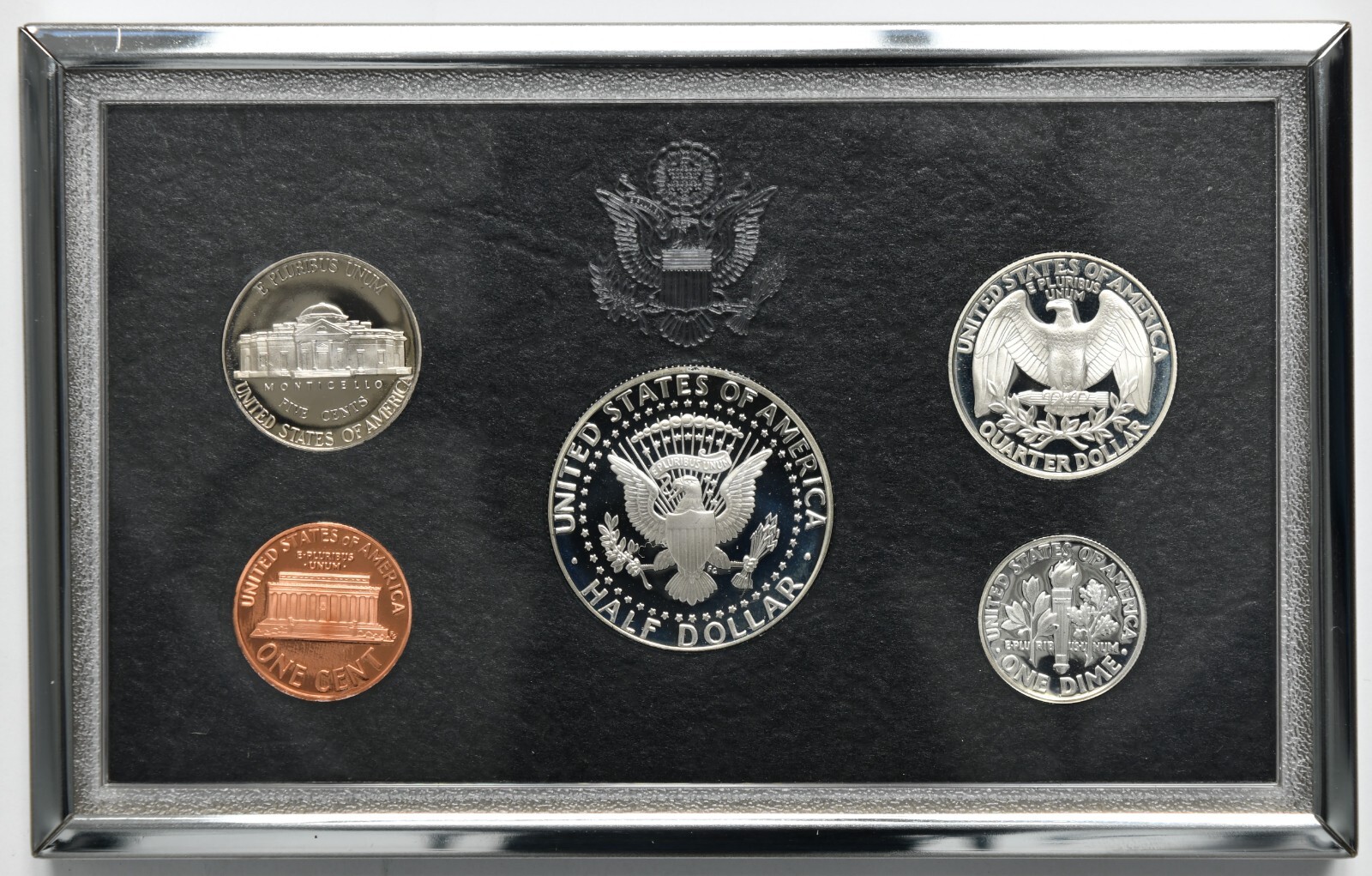1998 United States Premier Silver Proof Set w/ Box & COA