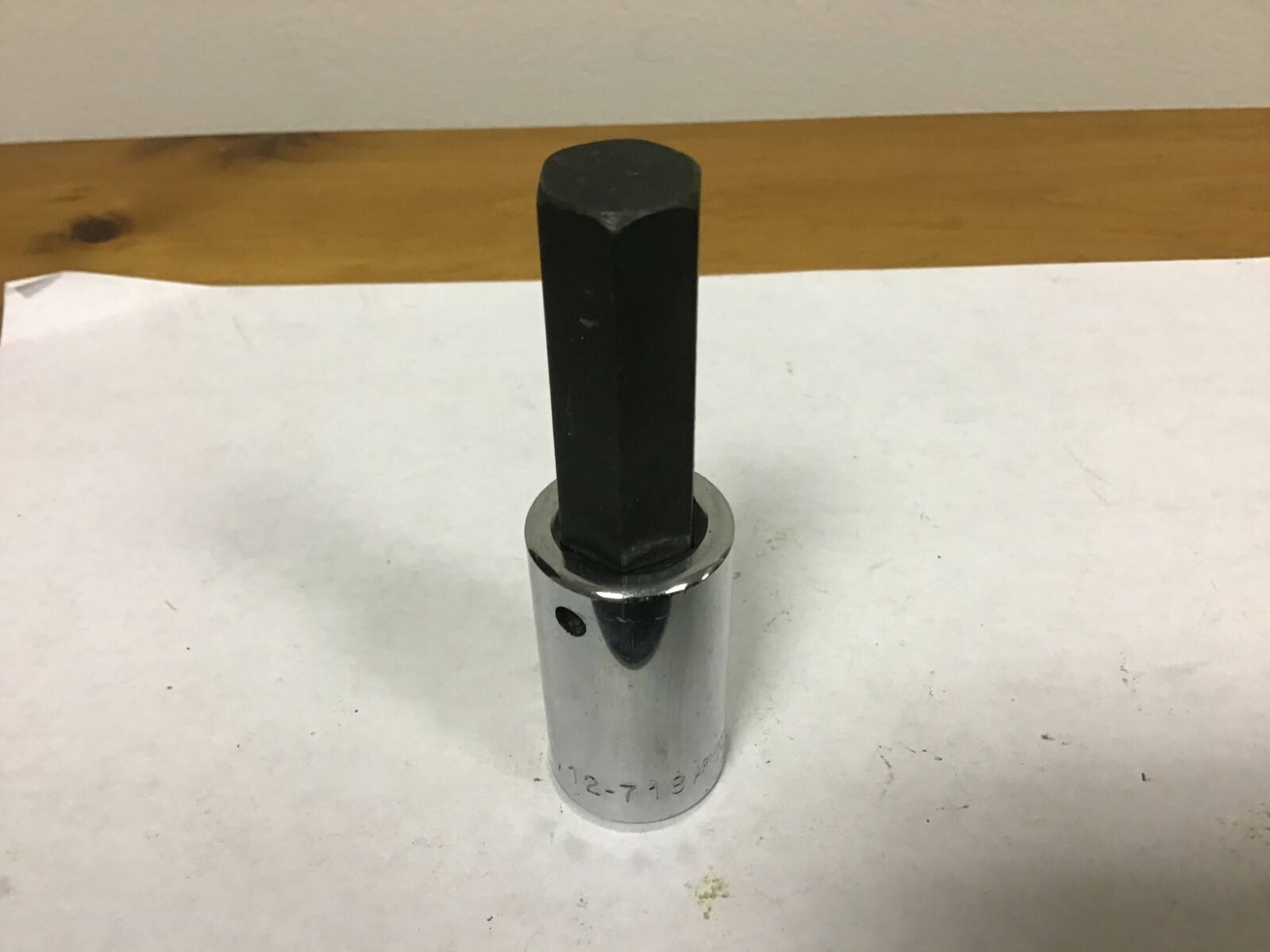 Armstrong 9/16" Hex Bit, 1/2" Drive, 12-718