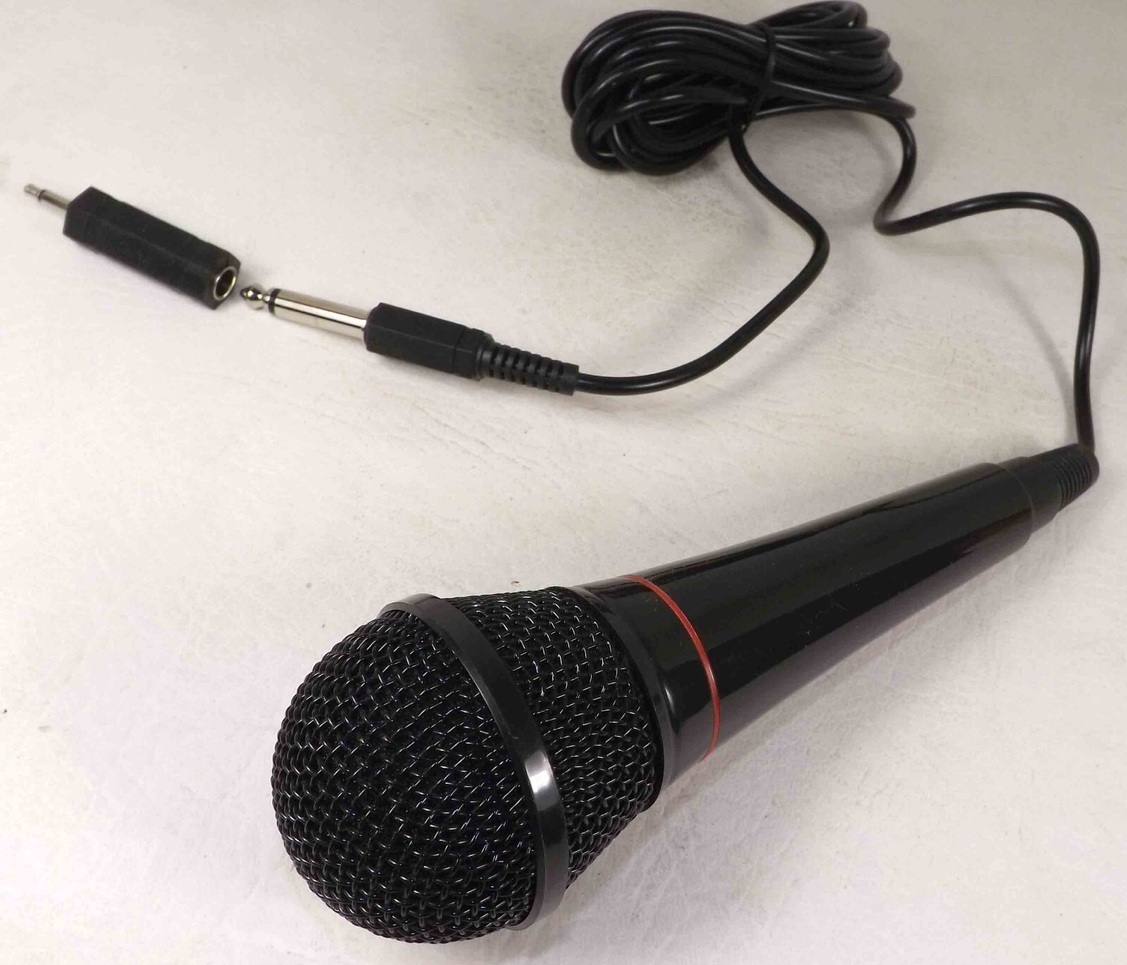 Vintage Black Universal Microphone Mid Century NOS?