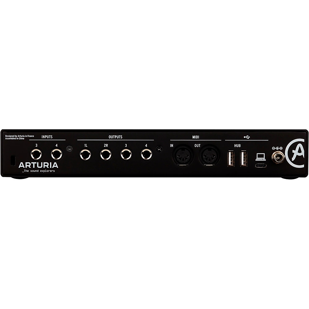 Arturia MiniFuse 4 Audio Interface Black