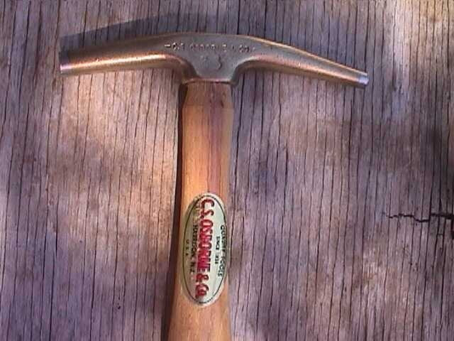 C. S. OSBORNE #33 Bronze Magnetic TACK HAMMER