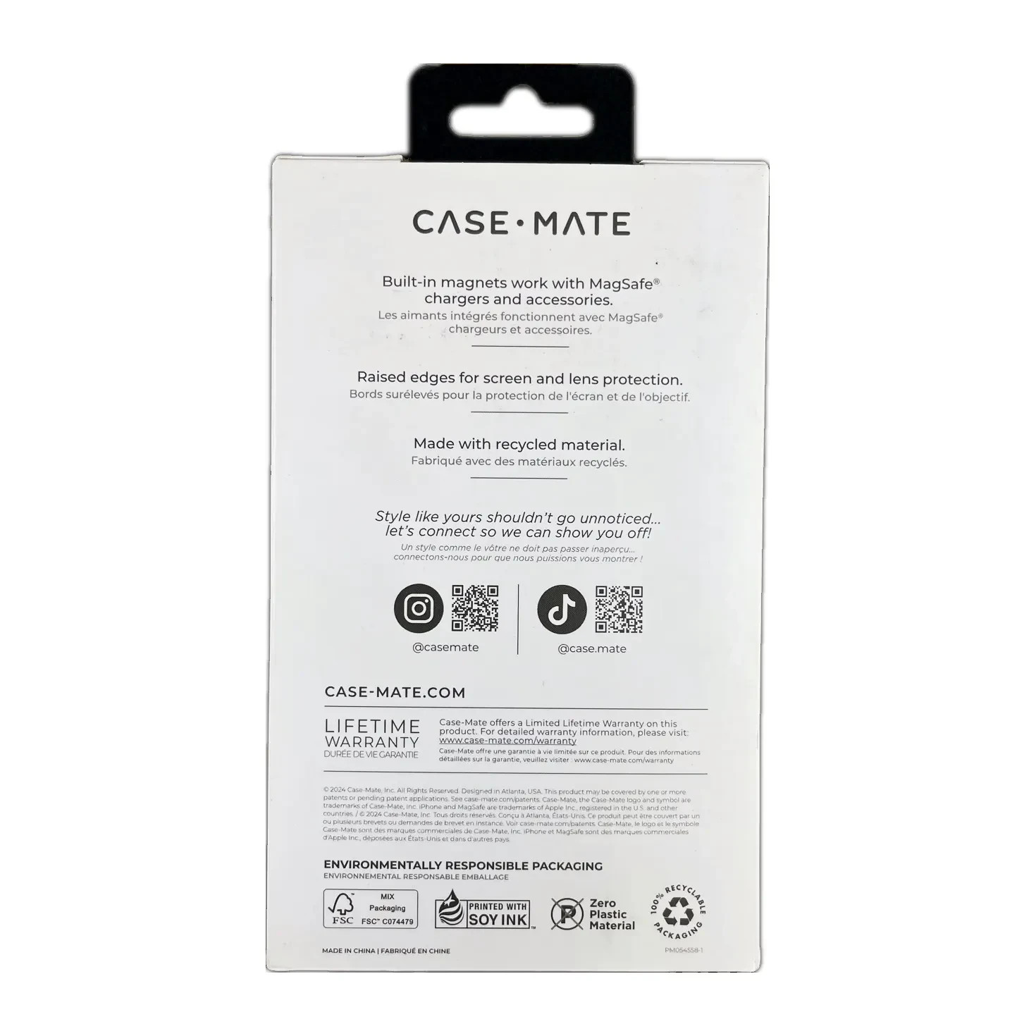 Case-Mate Case for iPhone 16 Pro MagSafe 12ft Drop Protection - Clear