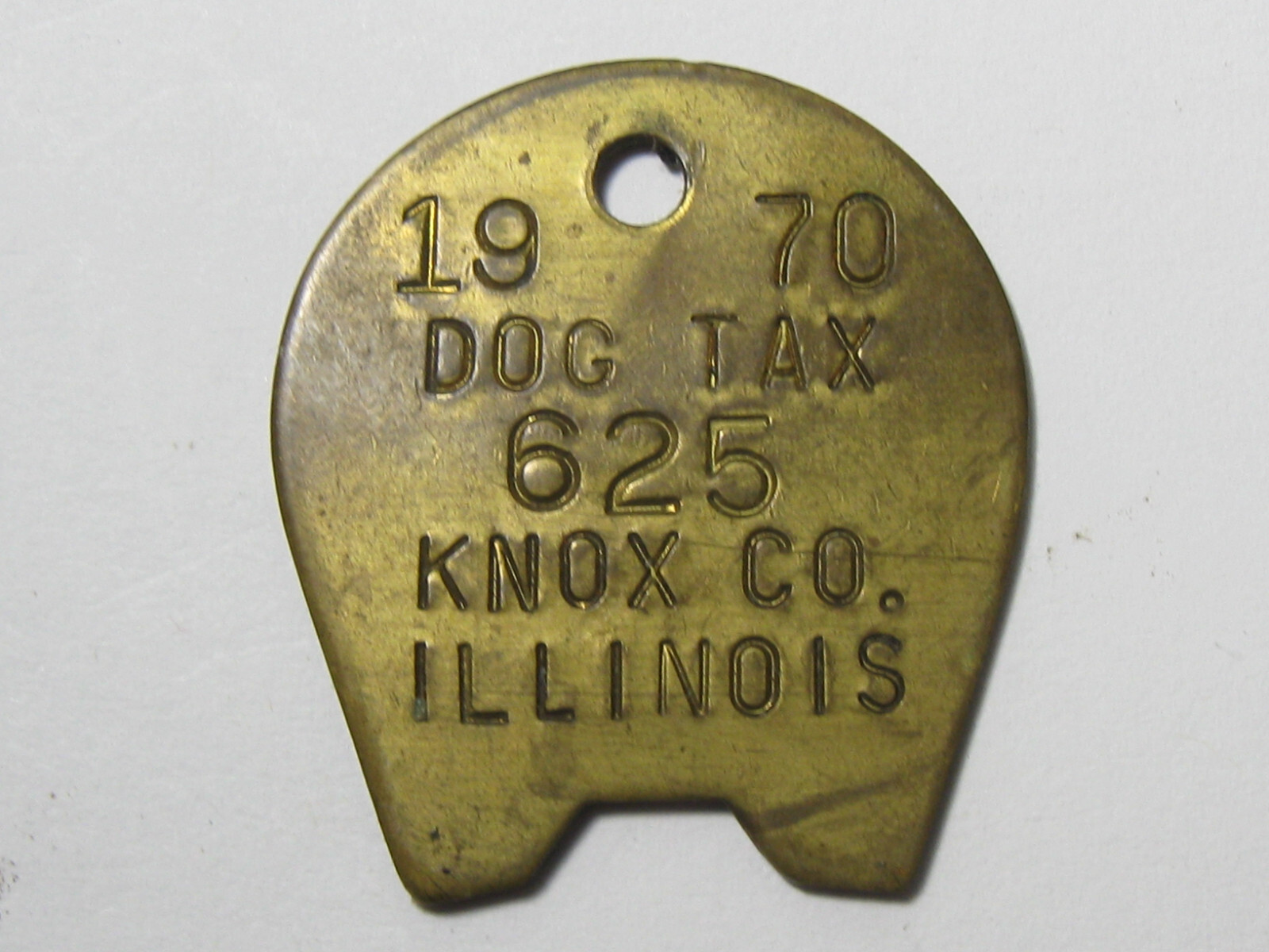 1970 Knox County ILL Dog Tax Tag - #64794