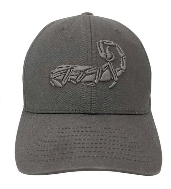 Agilite SCORPION LOGO HAT Wolf Grey adjustable closure-One size fits all