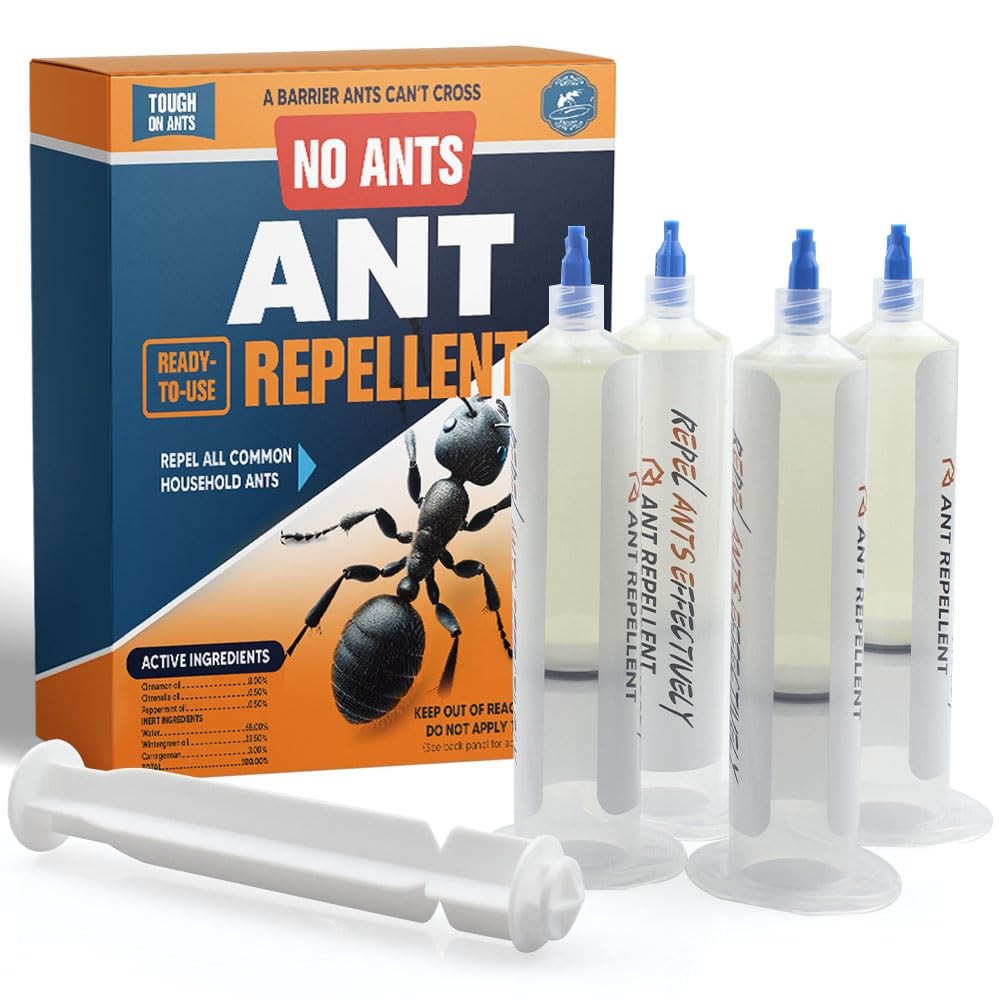 Ant Repellent, Ant Deterrent for Home, Indoor and Outdoor Use, Keeps Ants Awa...