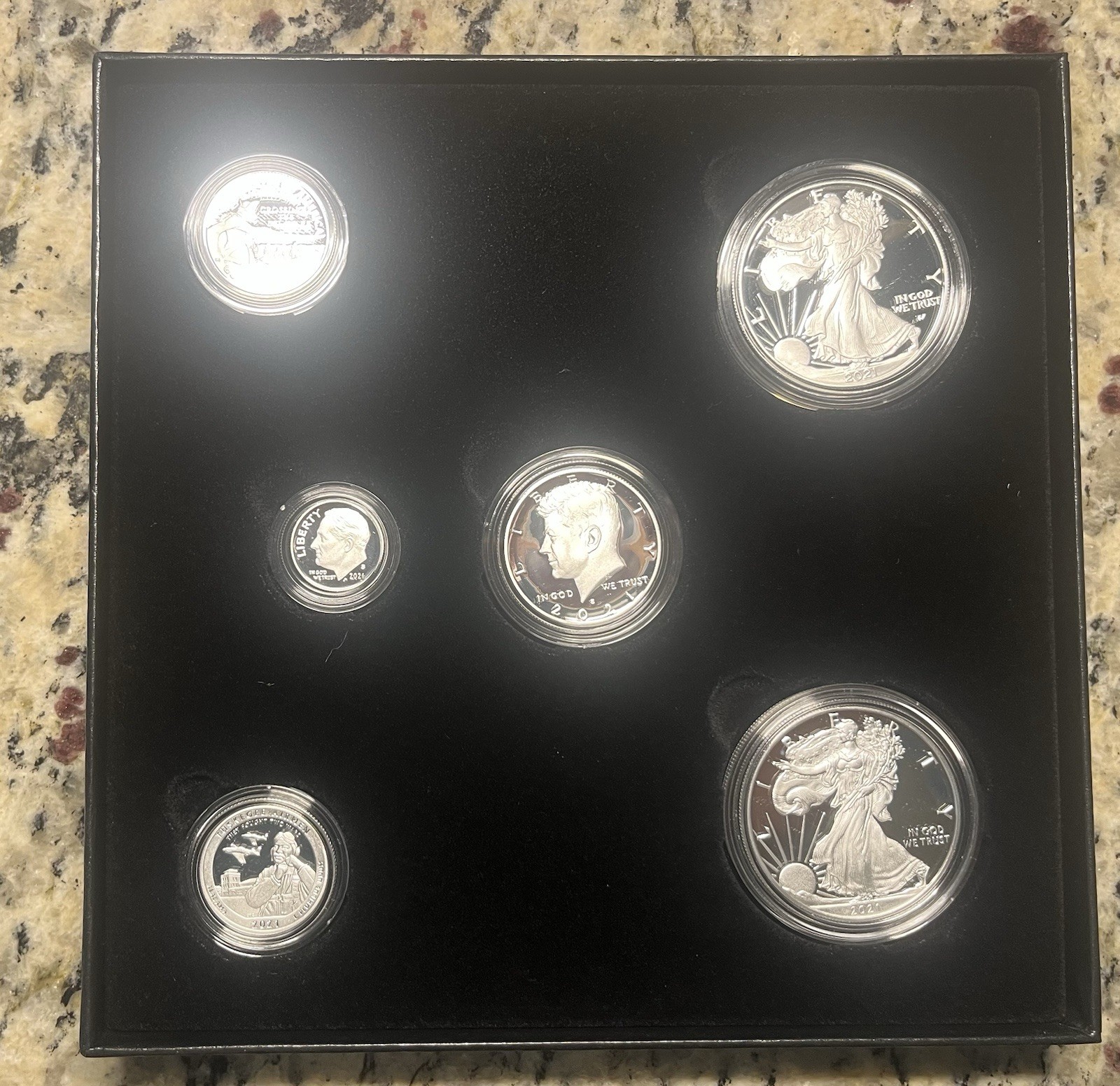 Limited Edition 2021 Silver Proof Set - American Eagle Collection